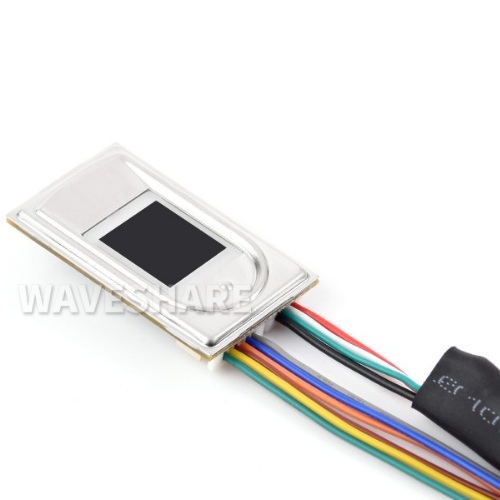 Sensor de huellas dactilares capacitivo rectangular (F). UART y USB.