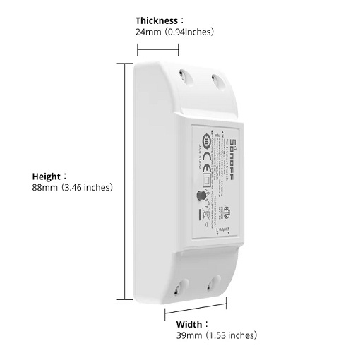Interruptor WiFi Sonoff BASICR4