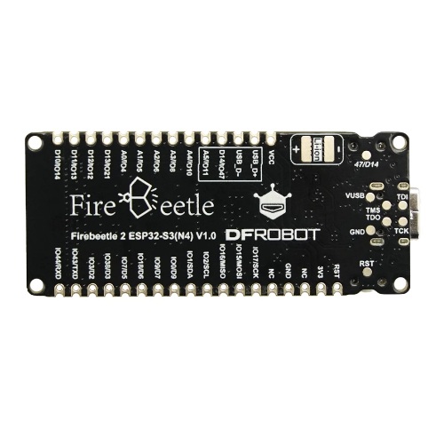 FireBeetle 2 ESP32-S3 (N4) Microcontrolador IoT de Doble Núcleo (Sin Cámara, 4 MB de Flash, 512 KB de SRAM, Compatible con Aceleración de IA)