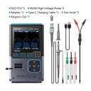 Osciloscopio digital 3 en 1. 10MHz 48MS/S. FNIRSI® DSO-TC4