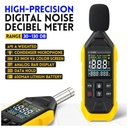 Medidor digital de ruido. FNIRSI® FDM01