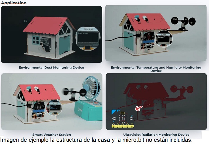 Kit estación meteorológica Smart Climate. Para micro:bit®