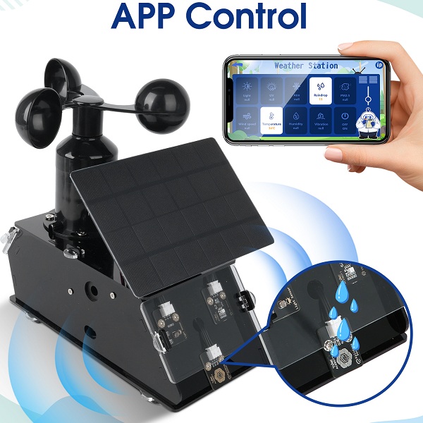 Kit de inicio de estación meteorológica IoT ESP32. ACEBOTT