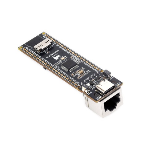 Placa de desarrollo ESP32-S3 ETH, puerto Ethernet RJ45 10/100 Mbps. Con módulo PoE y cámara OV2640