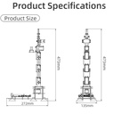 Brazo robótico 6DOF con visión artificial DOFBOT. Para Raspberry Pi