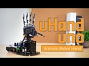 Mano robótica programable uHand UNO. Kit inicial. Hiwonder