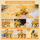 Robot canino MechDog Ultimate. Con visión e interacción por voz IA. Hiwonder