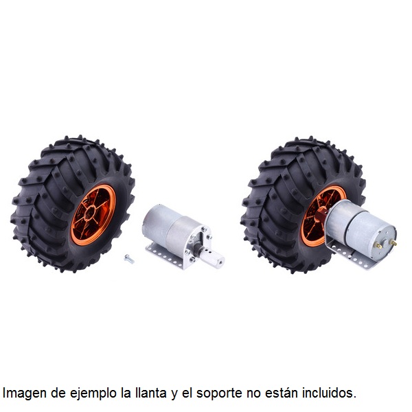 Adaptador de rueda hexagonal de 12 mm para eje de 6 mm (Paquete de 2)