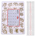 Kit de capacitores cerámicos multicapa. 480 unidades