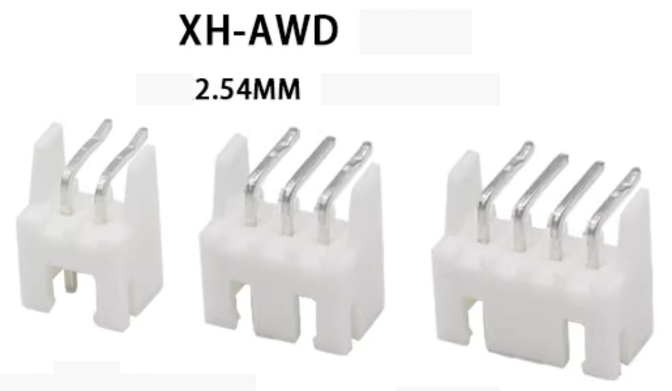Conector Macho XH 3 Posiciones en ángulo