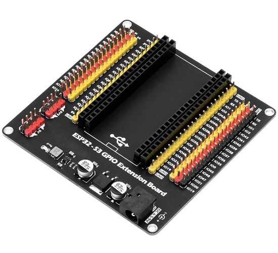 Shield de expansión GPIO para ESP32-S3. 44 pines