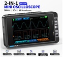 Osciloscopio digital 2 en 1. FNIRSI® DS215H PLUS