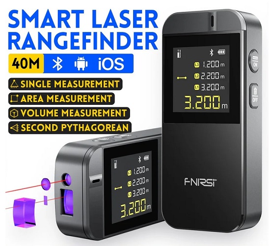 Medidor de distancia láser inteligente. FNIRSI® IR40