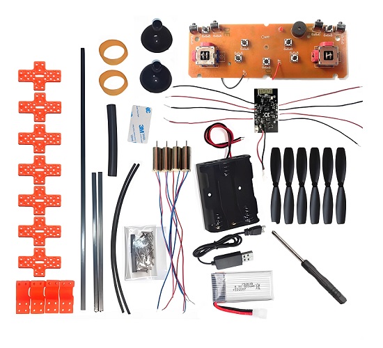 Kit Dron DIY. Con control remoto
