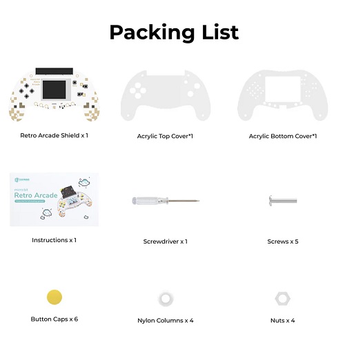 Micro:bit Retro Arcade. Elecfreaks