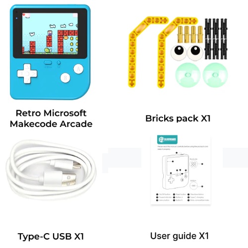 Retro Microsoft Makecode Arcade. Para educación. Elecfreaks