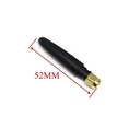 Antena WiFi 2.4G. 5cm. SMA macho