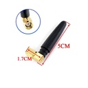 Antena WiFi 2.4G. 5cm. RP-SMA macho. En ángulo