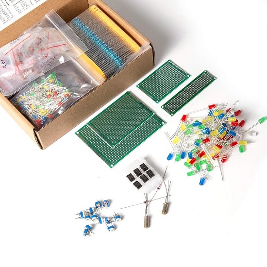 Kit de componentes electrónicos. 1800 unidades