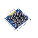 Teclado matricial 4x4. Azul