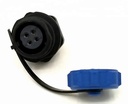 Conector hembra impermeable de 4 pines SP1112/S4