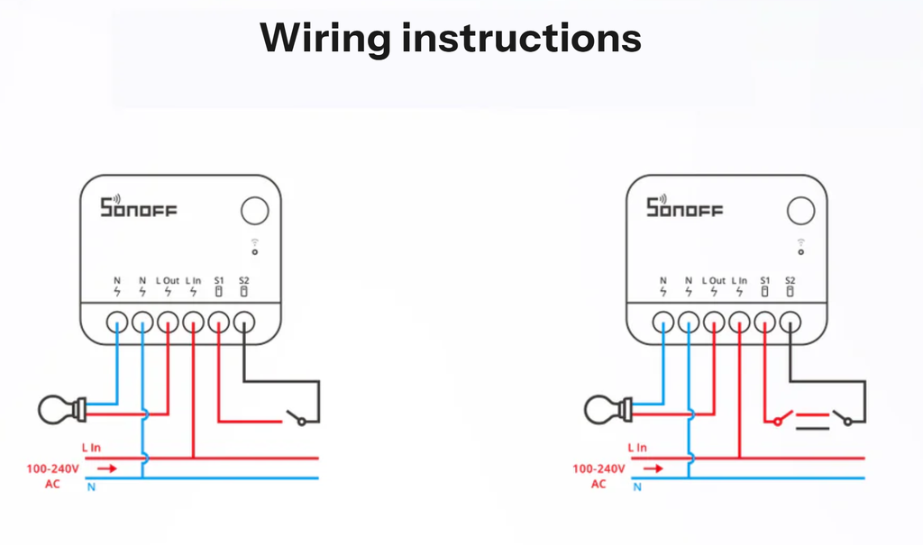 Interruptor Inteligente Wi-Fi SONOFF MINI R4 – Control Inteligente para Tu Hogar