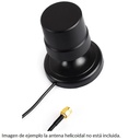 Base para antena de montaje magnético para antena helicoidal GNSS