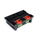 Módulo de relé industrial Modbus RTU de 8 canales (B) con interfaz RS485, circuitos de protección de aislamiento múltiple. 7-36V