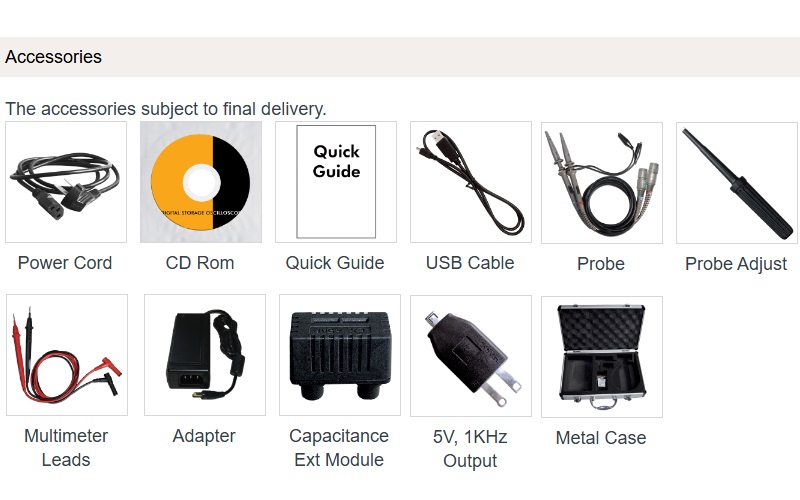 Osciloscopio 20 MHz HDS1022M-N