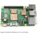 Kit de 5 disipadores dorados de Cobre para Raspberry Pi 5