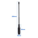 Antena LoRa 915MHz, 10dBi. Flexible. 20cm