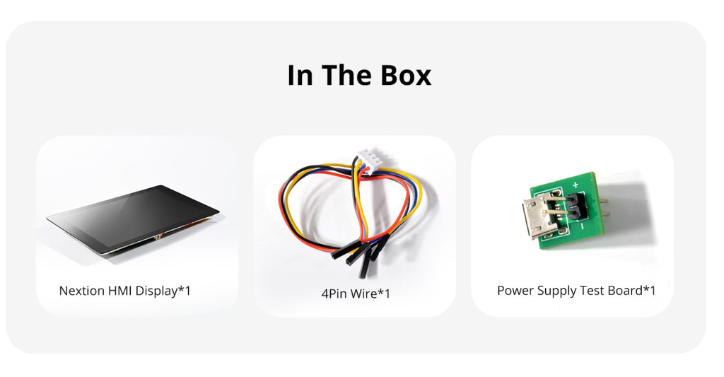 Pantalla HMI Nextion Edge 4.3 pulgadas NX4880E043-011C