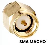 Antena 3 dBi 433MHz SMA macho recta longitud 5cm