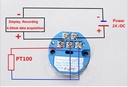 Conversor RTD PT100 a 4-20mA (0~400°C)