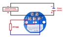 Conversor RTD PT100 a 4-20mA (0~200°C)