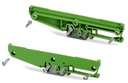 Soporte simple UM122-7 montaje PCB a riel DIN