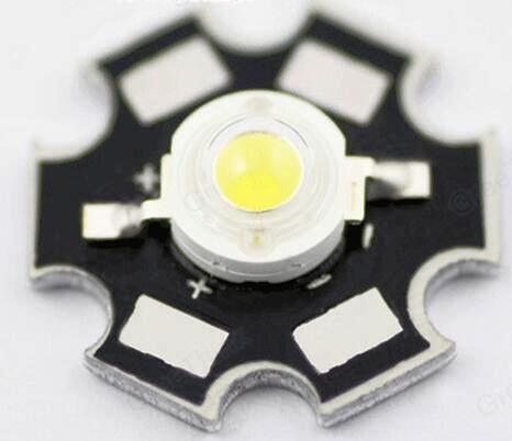 LED ultravioleta de 3W, 395nm, con base