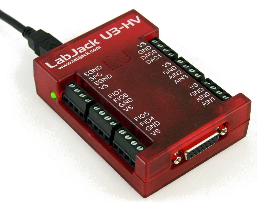 Datalogger DAQ LabJack U3-HV