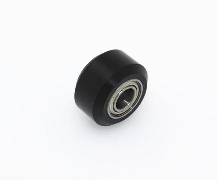 Rueda mini en v con rodamiento interno MR105zz, para perfil 2020 V slot