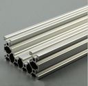 Perfil de aluminio C-Beam en U OB4080 V-Slot para rueda deslizadora mini v