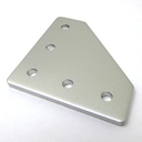 Placa esquina para unión 90 grados para perfil 2020