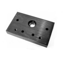 Soporte placa final para guía lineal para perfil OB4080V