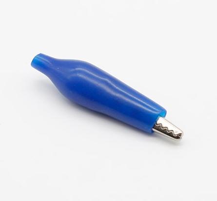 Caimán de 35mm azul.