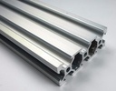 Perfil de aluminio OB2060 V slot. 1 metro