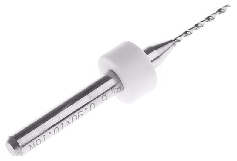 Broca para impreso, 0.9mm, con base.