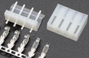 Conector Molex 4 Pines 3.96mm - M/H