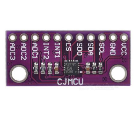 Acelerómetro de 3 ejes de alta resolución 