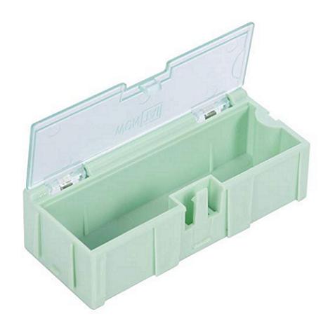 Caja para componentes SMD, para ensamblar verde