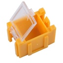 Caja para componentes SMD, para ensamblar amarilla
