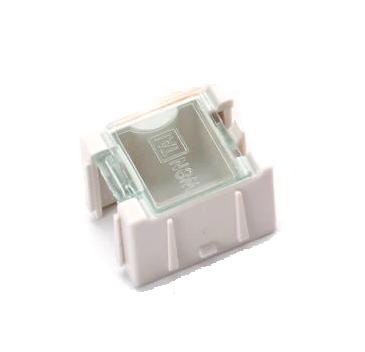Caja para componentes SMD, para ensamblar blanca
